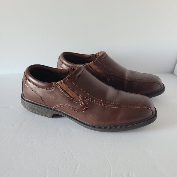 NUNN BUSH MEN\'S BLEEKER STREET SLIP-ON KORE LOAFER- BROWN-SIZE 12 MEDIUM main image 7